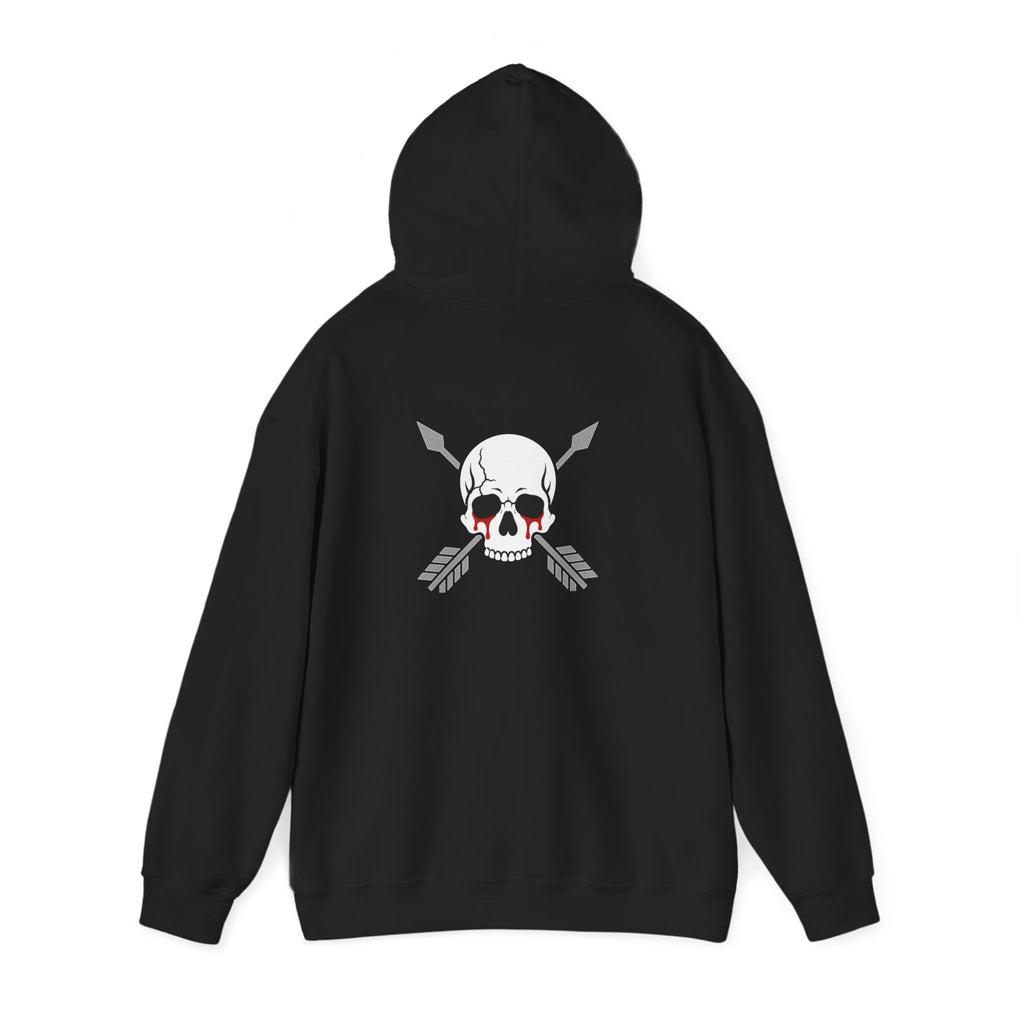 American Grit Skull Hoodie