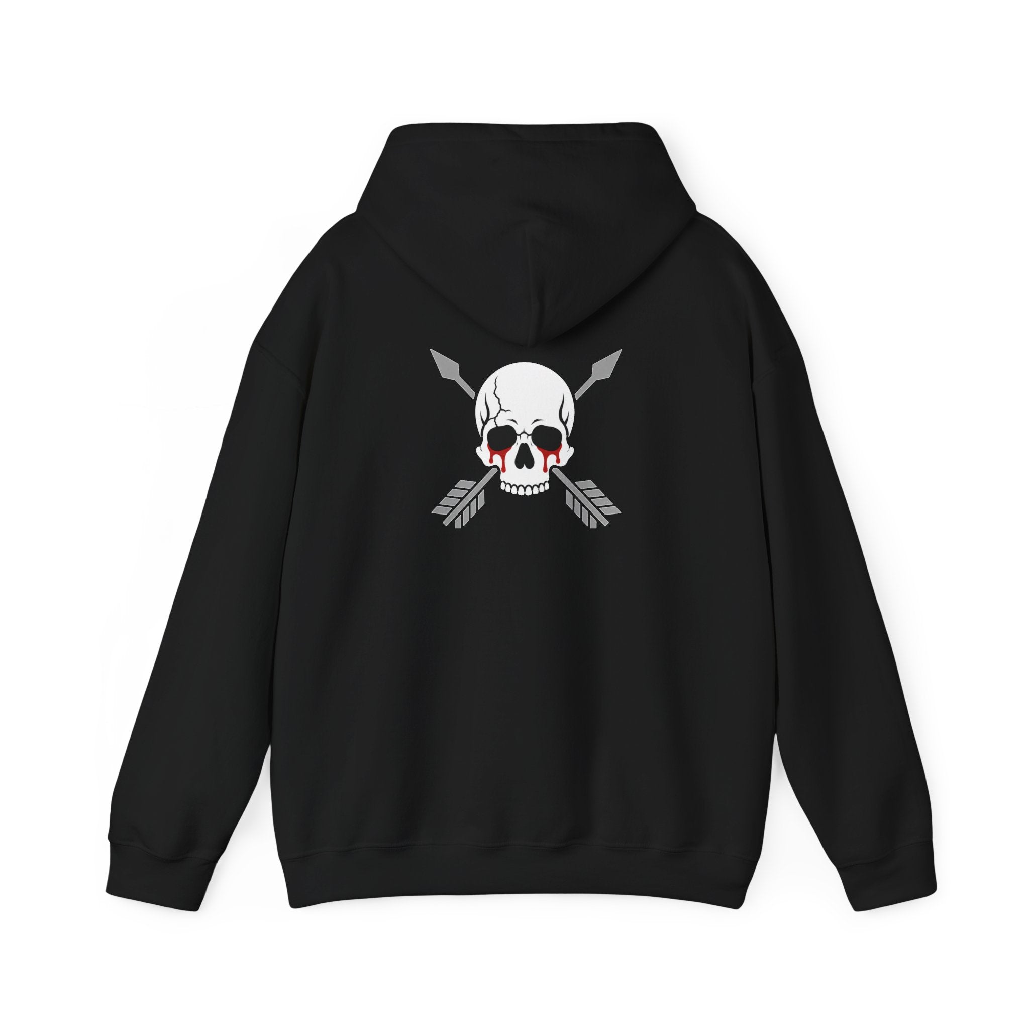 American Grit Skull Hoodie