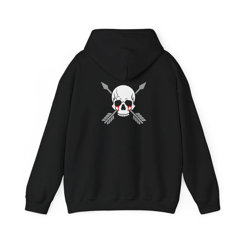 American Grit Skull Hoodie